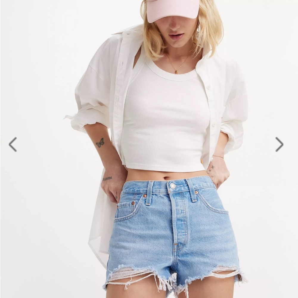 Levi's 501 denim shorts
